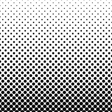 Siyah beyaz soyut daire desen yinelenen