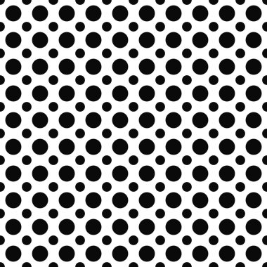 Tek renkli nokta yineleme deseni