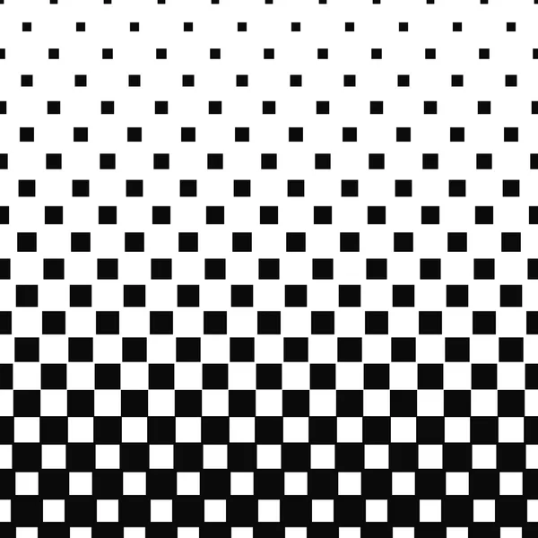 Répétez le motif carré vectoriel noir et blanc — Image vectorielle