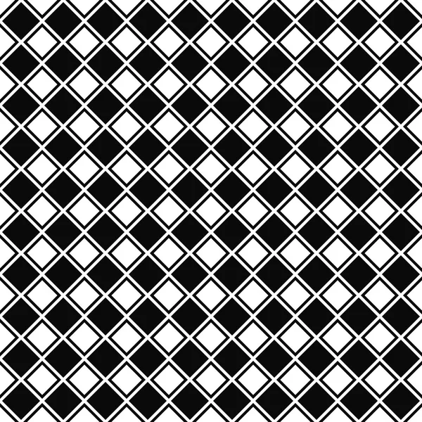 Repeating black white square pattern — Stock Vector