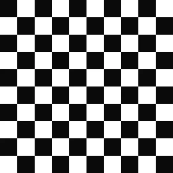 Seamless black and white checkered pattern — Stock Vector