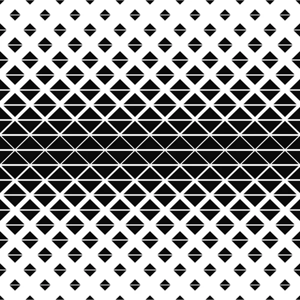 Patrón de triángulo blanco y negro sin costuras — Archivo Imágenes Vectoriales