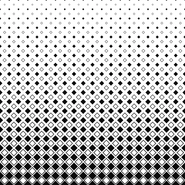 Sich wiederholendes monochromes quadratisches Muster — Stockvektor