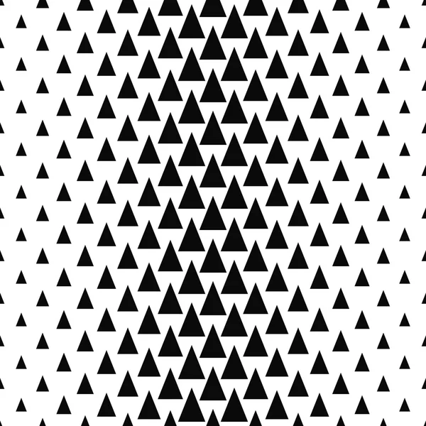 Повторите рисунок черно-белого векторного треугольника — стоковый вектор