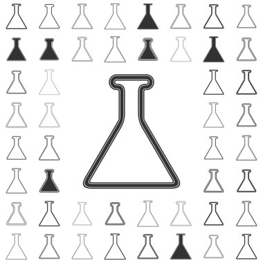 Satır araştırma logo tasarım kümesi