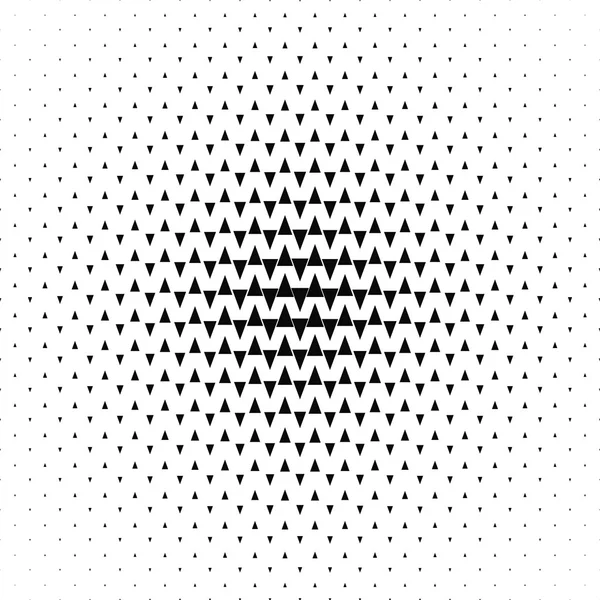 Seamless black white abstract triangle pattern — Stock Vector