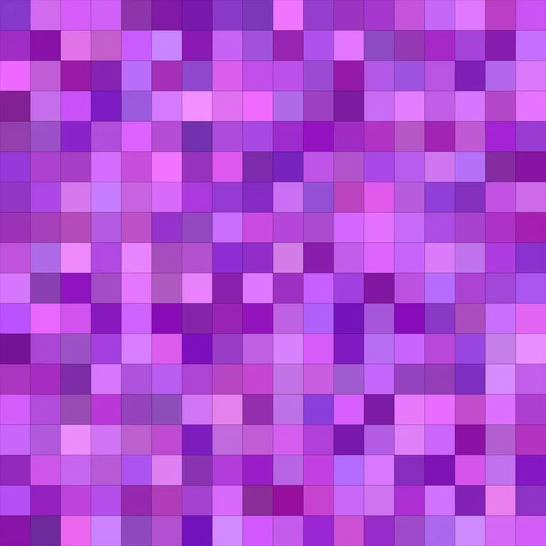 Lila Farbe quadratisch Mosaik Hintergrund — Stockvektor