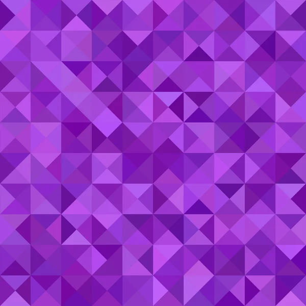 Purple color triangle mosaic vector background — Stock Vector