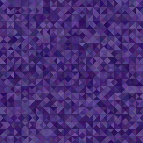 Purple triangle mosaic vector background — Stock Vector