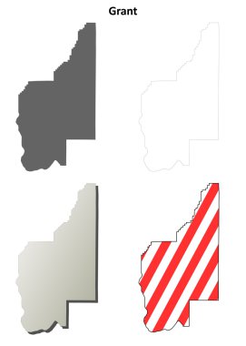 Grant County, Washington anahat harita seti