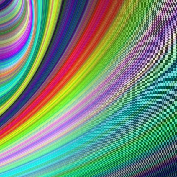 Rainbow speed - arte abstracto generado por ordenador — Archivo Imágenes Vectoriales