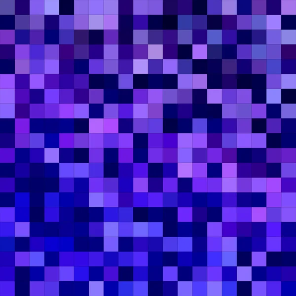 Bleu violet carré mosaïque fond — Image vectorielle