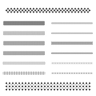 Tasarım öğeleri - yıldız bölücü satır kümesi