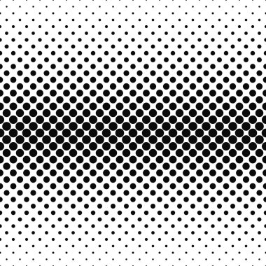 Tek renkli vektör daire desen yinelenen