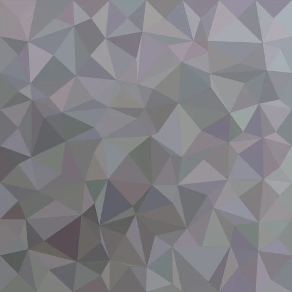 Gris irrégulier triangle mosaïque fond design — Image vectorielle