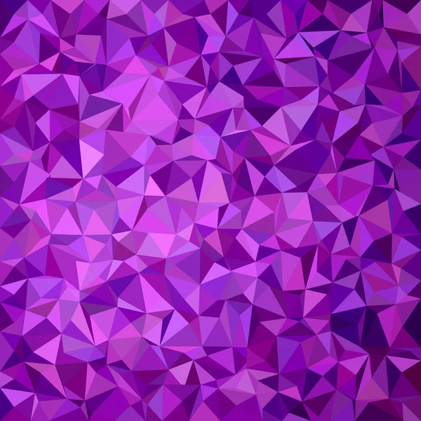 Desain latar belakang mosaik segitiga ungu tidak teratur - Stok Vektor