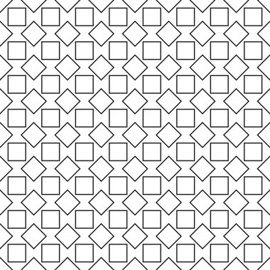 Sorunsuz tek renkli vektör kare desen