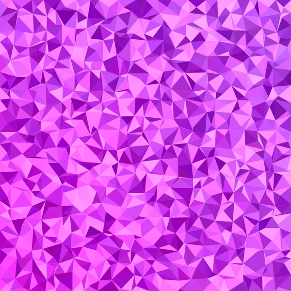 Rosa unregelmäßige Dreieck Mosaik Hintergrund Design — Stockvektor