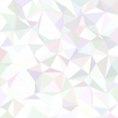 Beyaz düzensiz üçgen arka plan