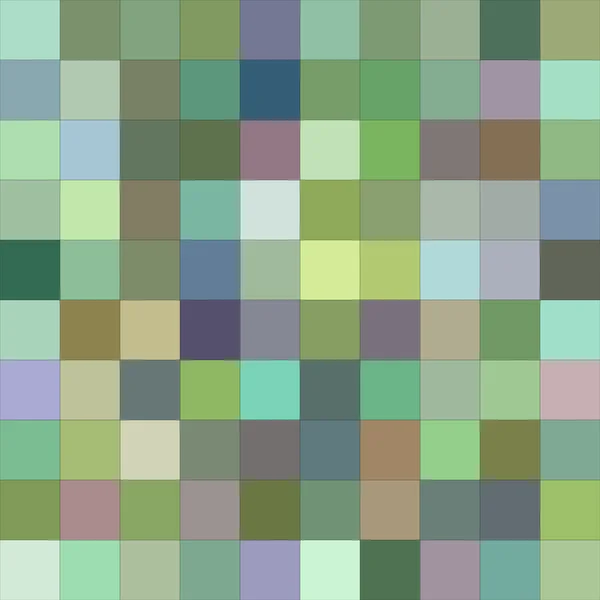Diseño de fondo mosaico cuadrado de color abstracto — Vector de stock