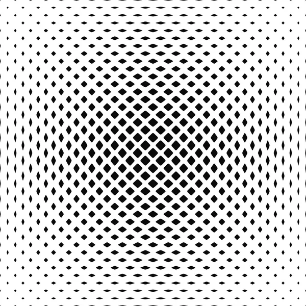 Black white rounded square pattern background — Stock Vector