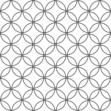 Tek renkli daire desen arka plan tekrarlayın