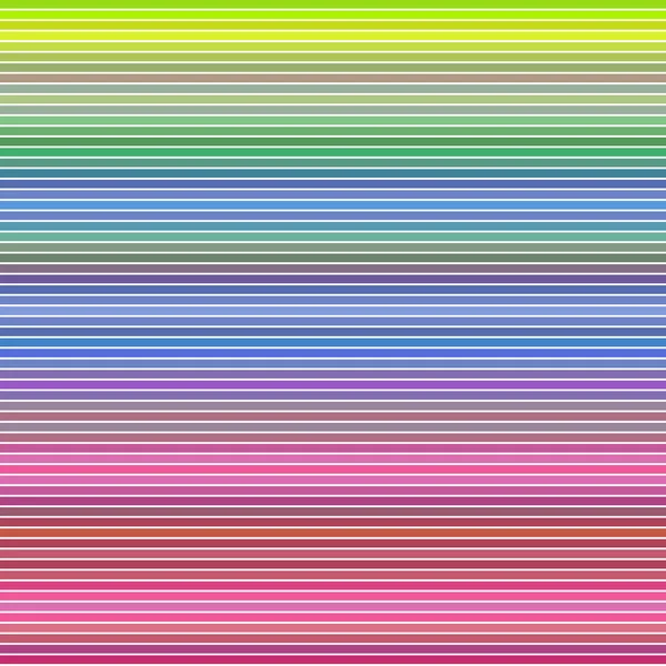 Multicolored horizontal line pattern background — Stock Vector
