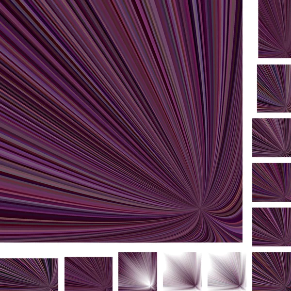 Фіолетовий промінь спалах фонового набору — стоковий вектор