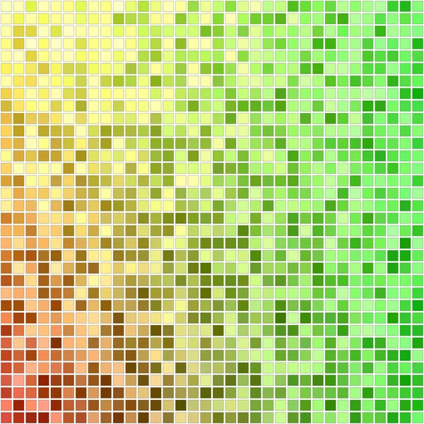 Quadratische Mosaik-Vektor Hintergrunddesign — Stockvektor