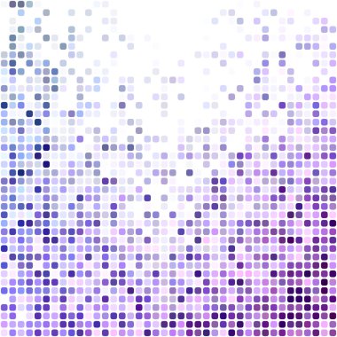 Mor kare mozaik vektör arka plan tasarımı