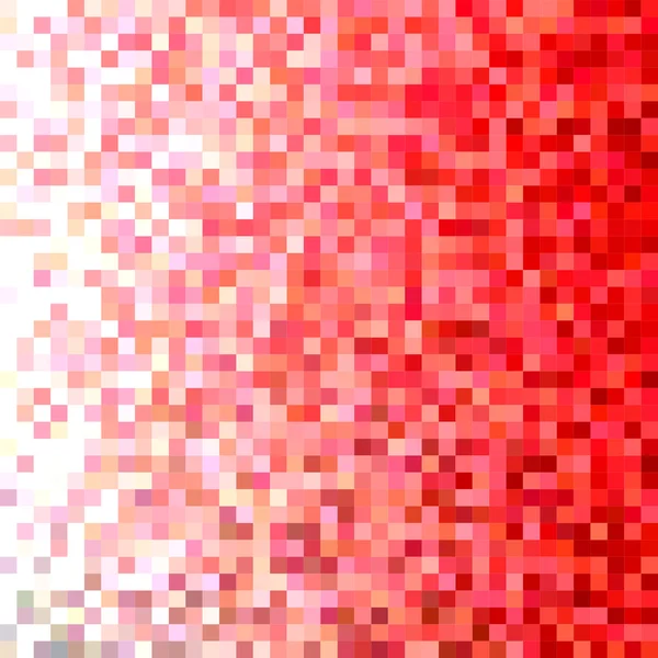 Rojo cuadrado mosaico vector de diseño de fondo — Vector de stock