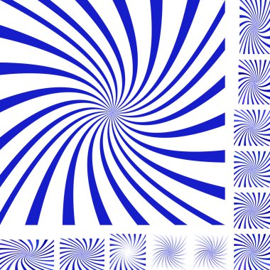 Mavi beyaz spiral arka plan ayarlamak