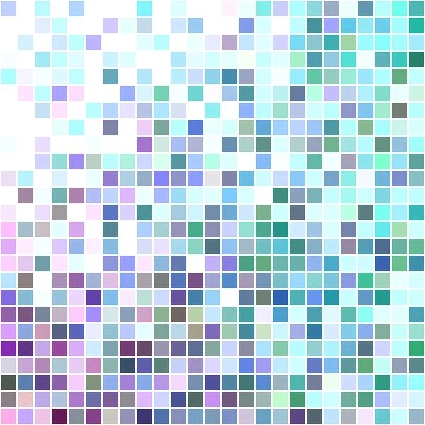 Luz colorido cuadrado mosaico vector de fondo — Vector de stock