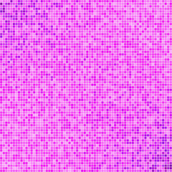 Pixel rose carré mosaïque fond design — Image vectorielle