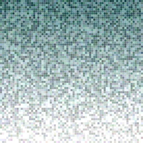Teal color cuadrado mosaico vector de fondo — Vector de stock