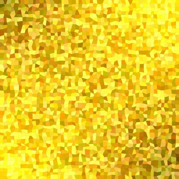 Gouden onregelmatige rechthoek mozaïek achtergrond — Stockvector