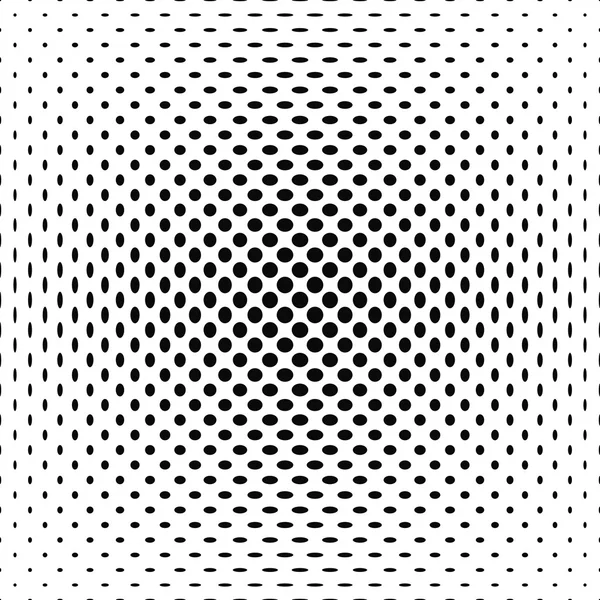 Black and white polka dot pattern — Stock Vector