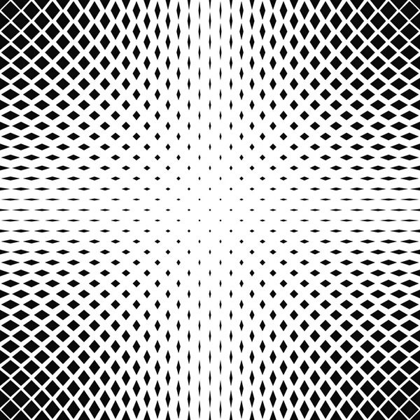 Black and white square pattern background — Stock Vector