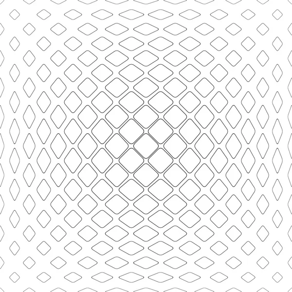 Monochrome rounded square pattern background — Stock Vector