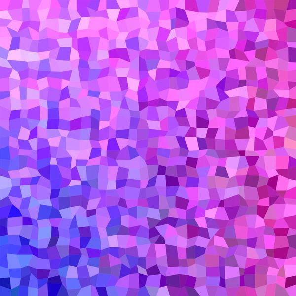 Blå Rosa oregelbundna rektangel mosaik bakgrund — Stock vektor