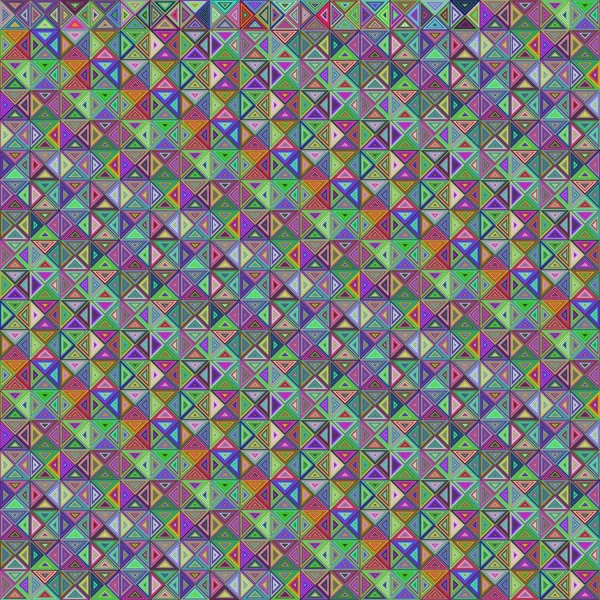 Abstrait coloré triangle mosaïque fond — Image vectorielle