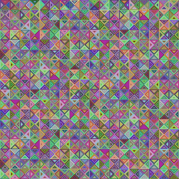 Abstrait coloré triangle mosaïque fond — Image vectorielle