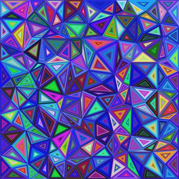 Colorido caótico vector triángulo mosaico fondo — Vector de stock