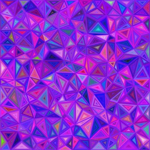 Diseño de fondo de mosaico triángulo irregular púrpura — Vector de stock