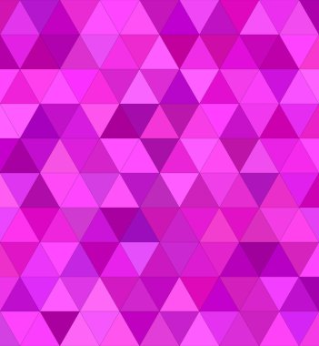Pembe üçgen mozaik arka plan tasarım