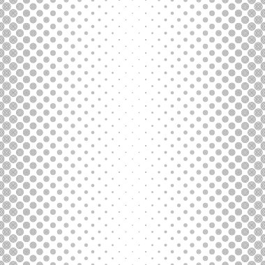 Tek renkli vektör daire desen tasarımı tekrar