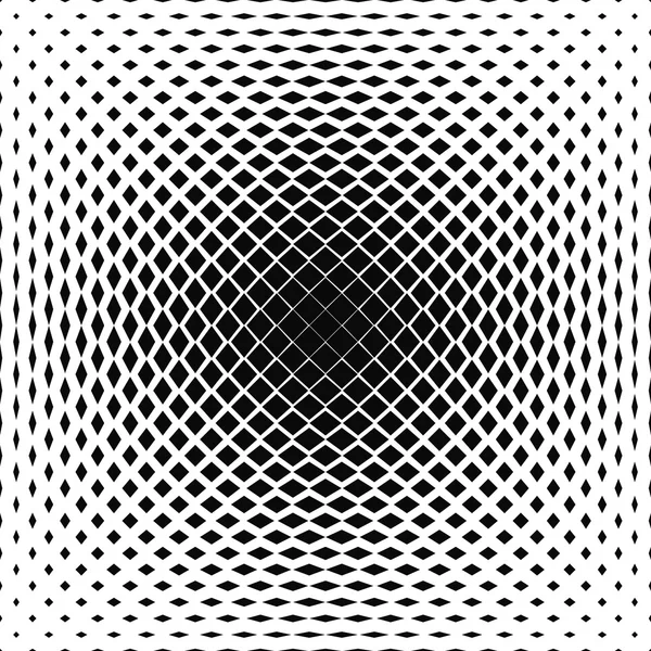 Black and white vector square pattern design — Stock Vector