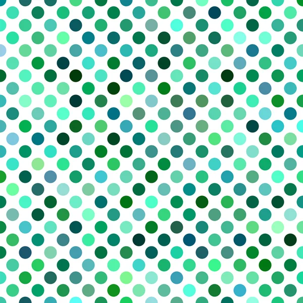 Zöld absztrakt polkadot háttér design pattern — Stock Vector
