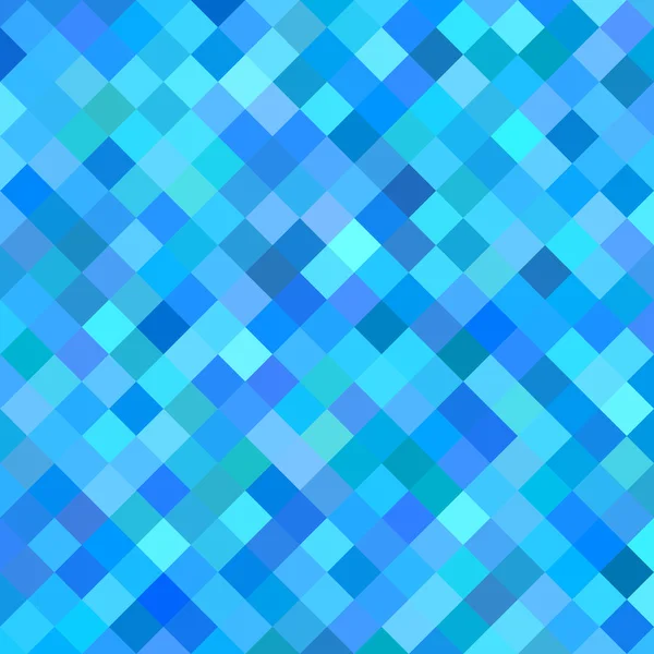 Fondo azul abstracto diagonal patrón cuadrado — Vector de stock