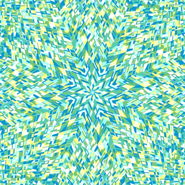 Dinâmico colorido geométrico azulejos projeto de fundo mosaico — Vetor de Stock
